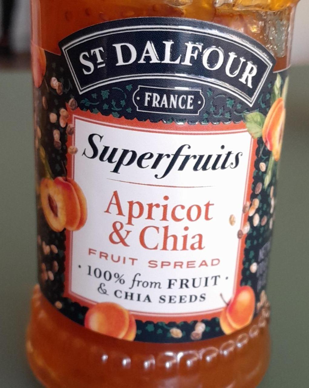 Fotografie - Superfruits apricot & chia fruit spread St Dalfour