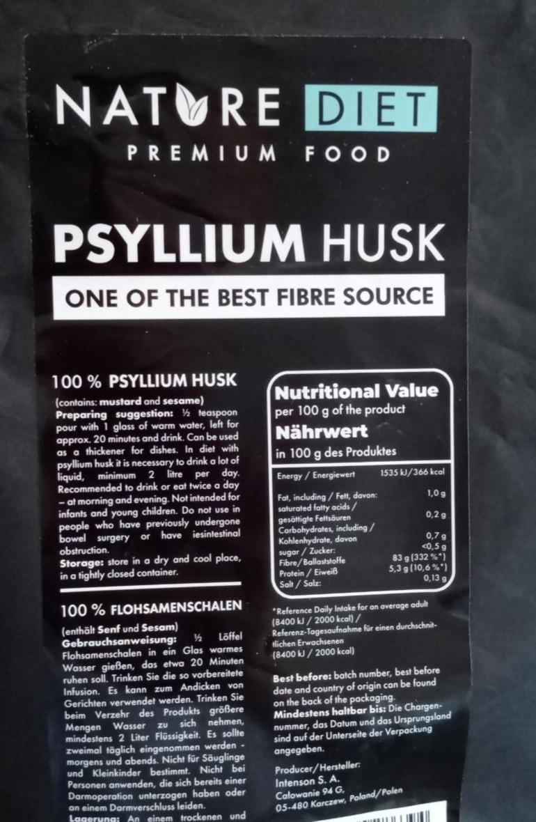 Fotografie - Psyllium husk Nature Diet