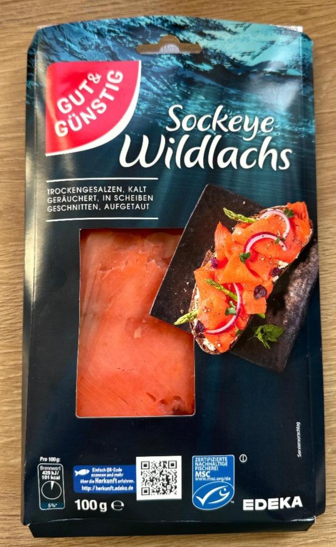 Fotografie - Sockeye wildlachs Gut&Günstig