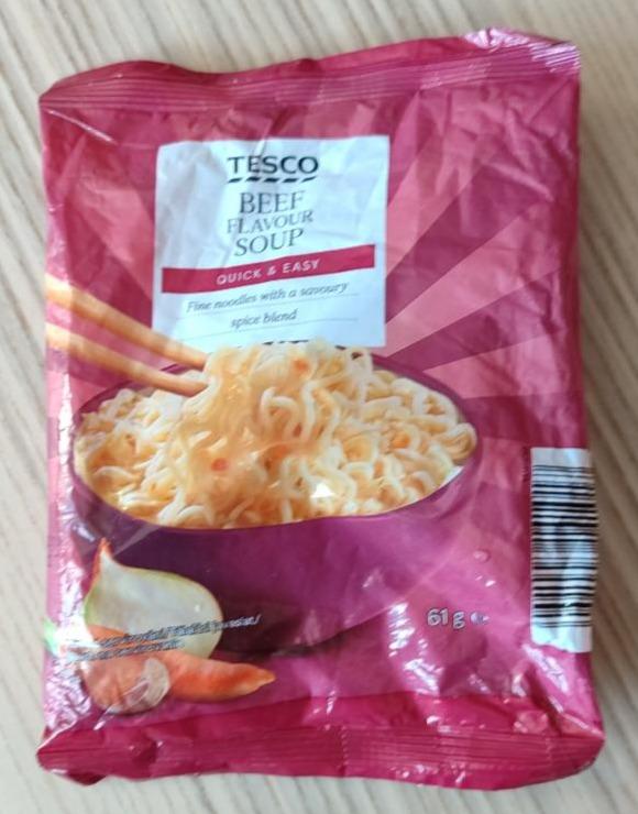 Fotografie - Beef flavour Soup Tesco