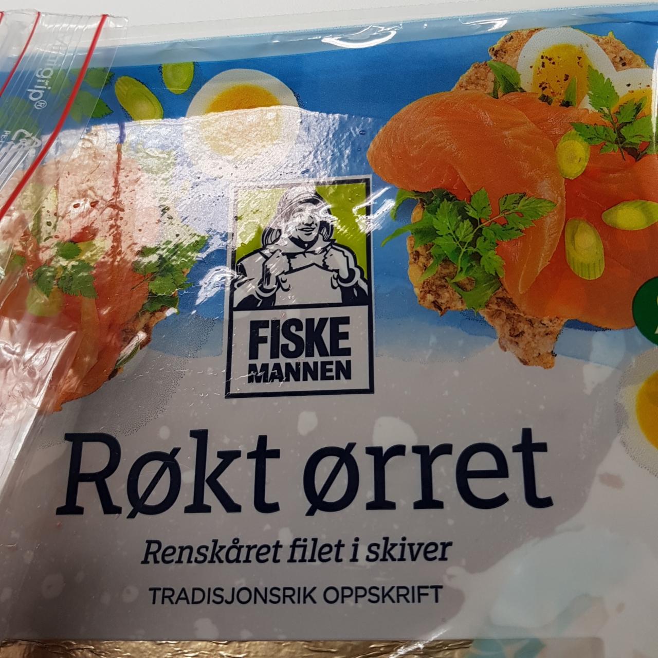 Fotografie - Røkt ørret Fiskemannen