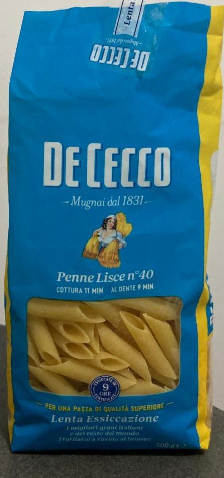 Fotografie - Penne Lisce n40 De Cecco