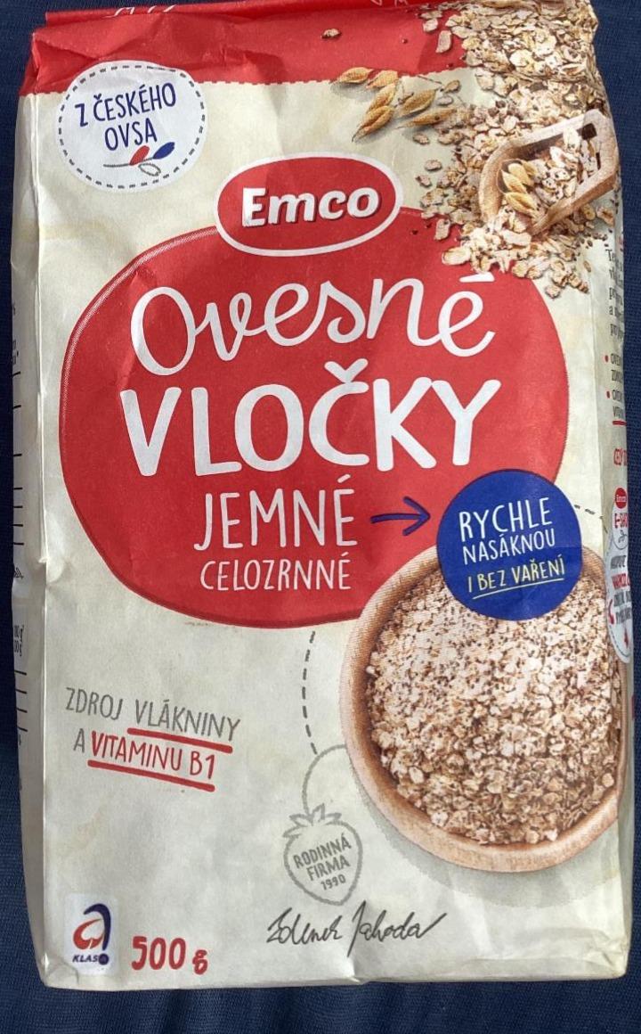 Fotografie - Ovesné vločky jemné celozrnné Emco