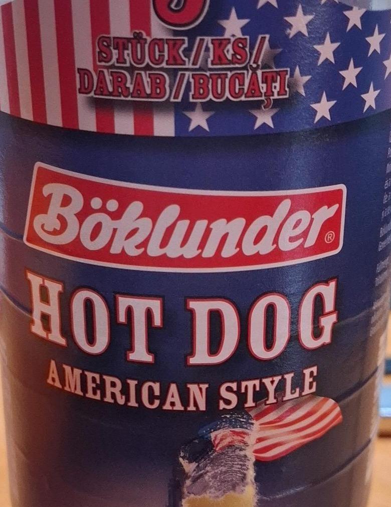 Fotografie - Hot dog american style Böklunder