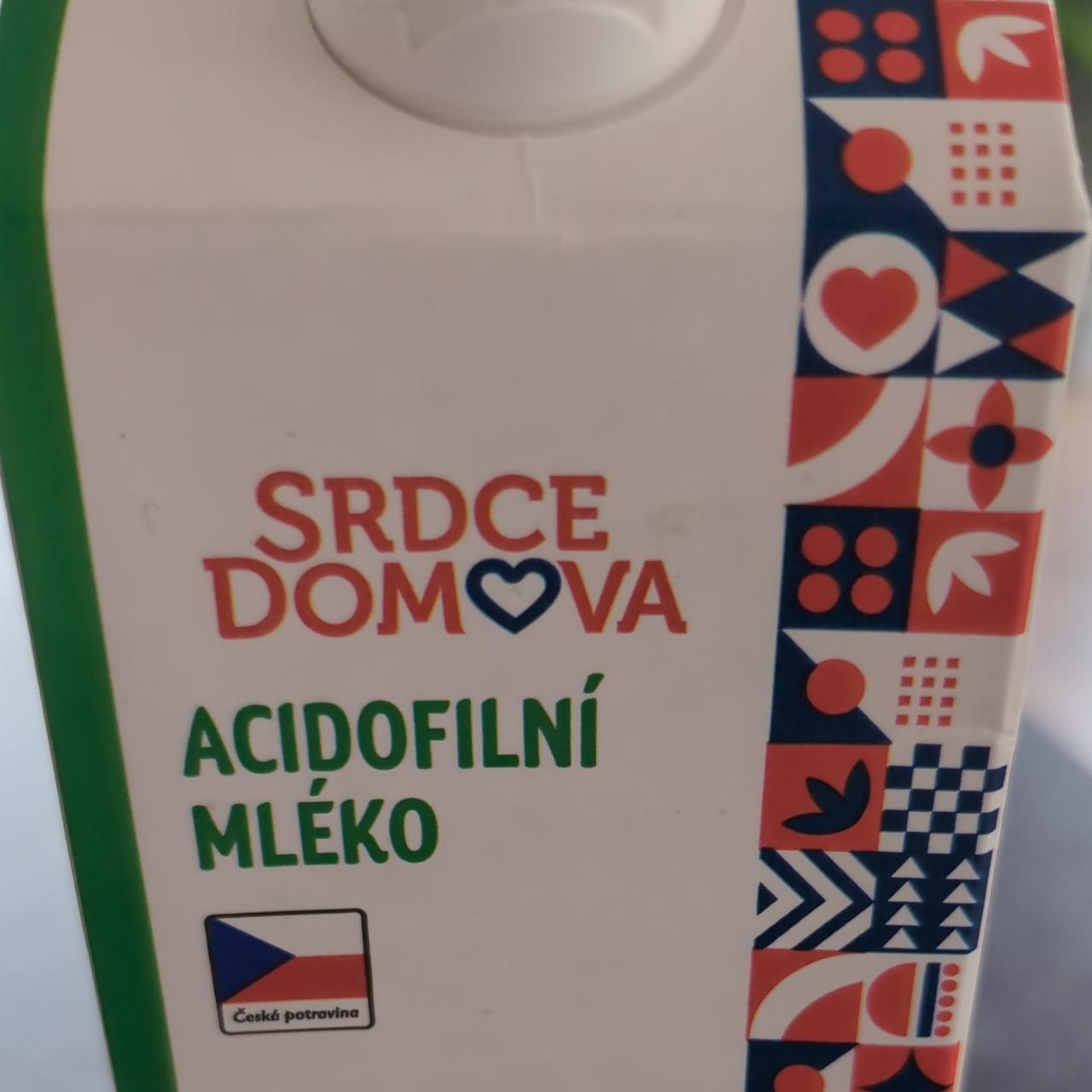 Fotografie - Acidofilní mléko Srdce domova