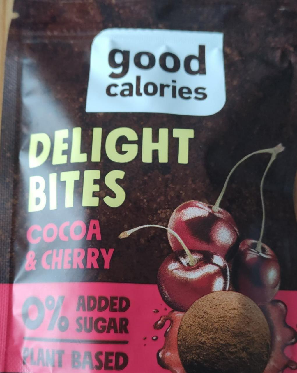 Fotografie - Delight bites cocoa & cherry Good calories