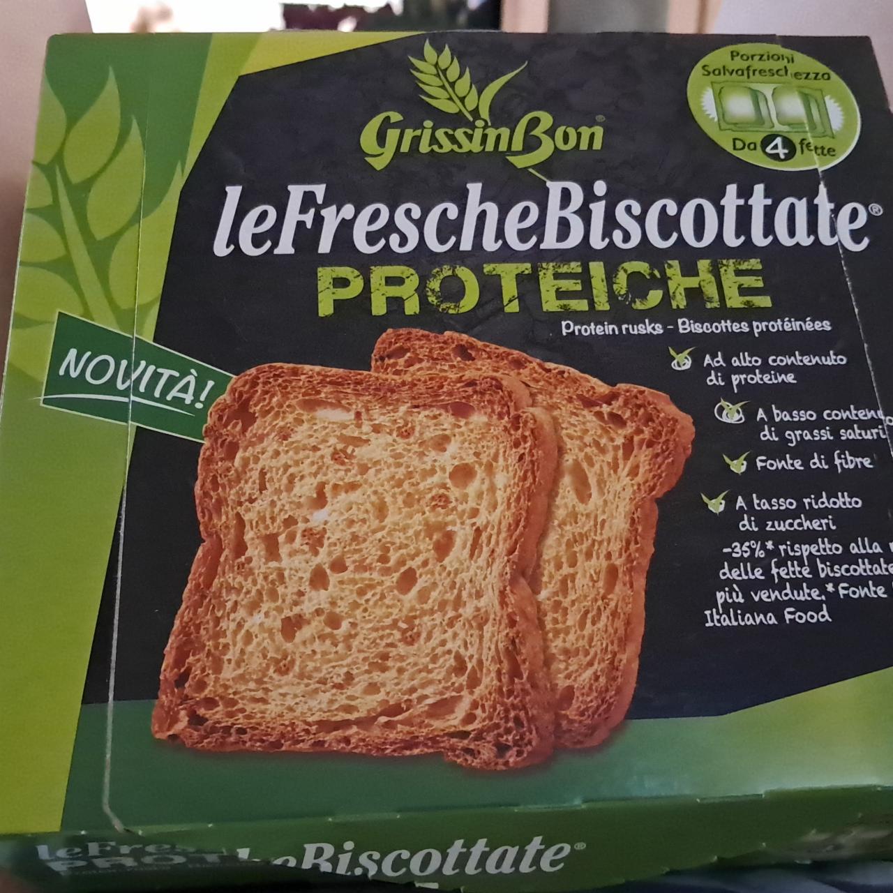 Fotografie - LeFrescheBiscottate proteiche GrissinBon