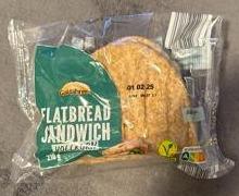 Fotografie - Flatbread sandwich vollkorn Goldähren