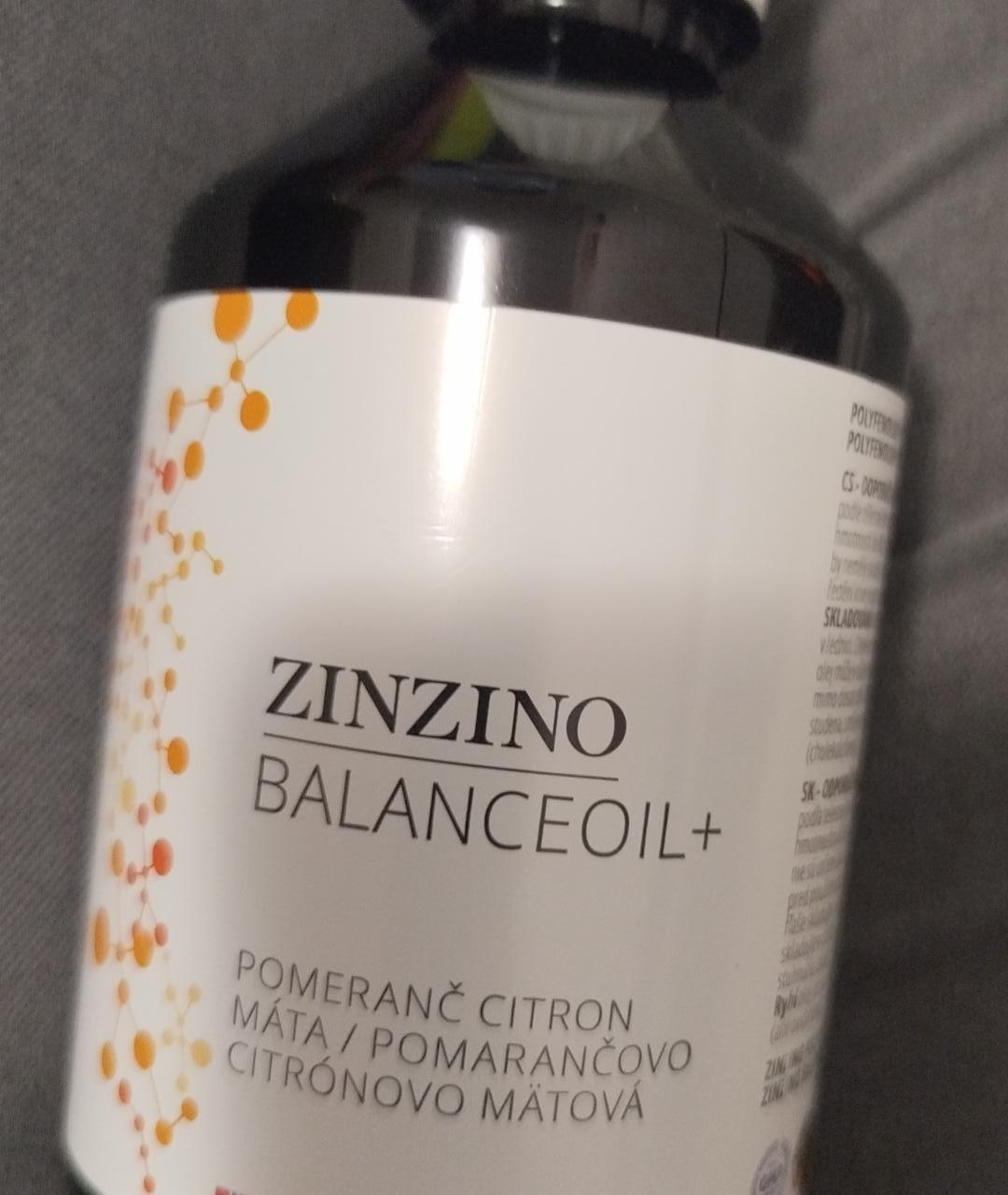 Fotografie - Balanceoil+ pomeranč citron máta Zinzino