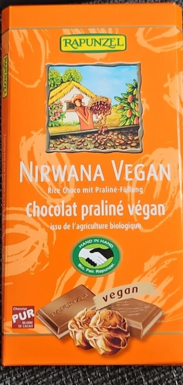 Fotografie - Nirwana vegan rice choco mit praliné füllung Rapunzel