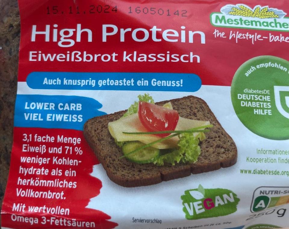 Fotografie - High protein eiweißbrot klassisch Mestemacher