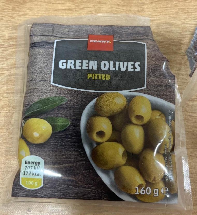 Fotografie - Green Olives Pitted Penny