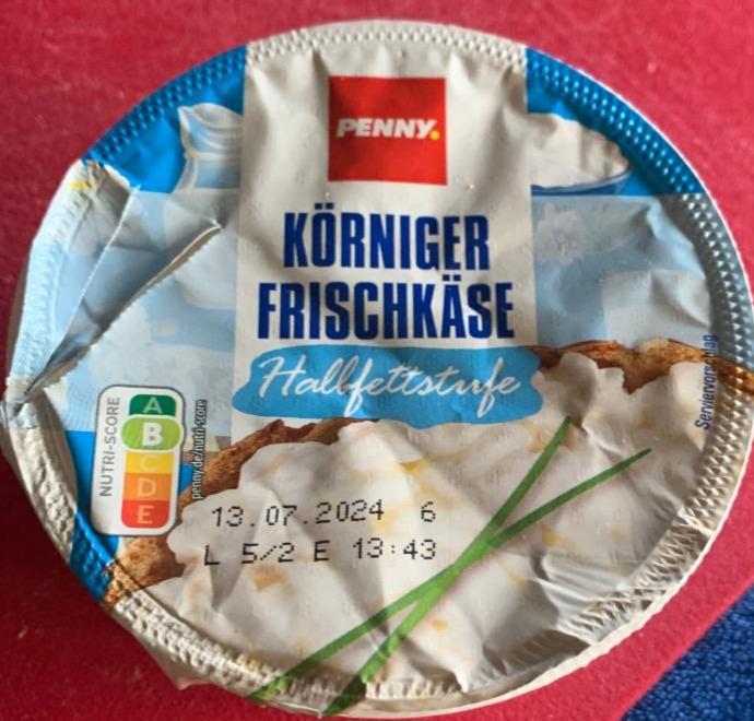 Fotografie - Körniger Frischkäse Halbfettstufe Penny