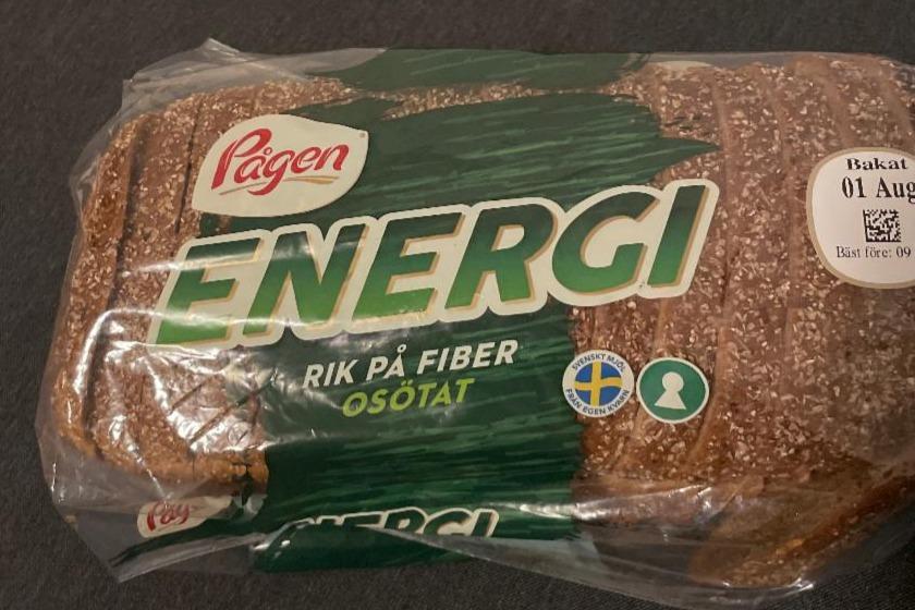 Fotografie - Energi osötat Pågen