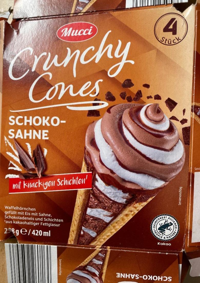 Fotografie - Crunchy cones schoko-sahne Mucci