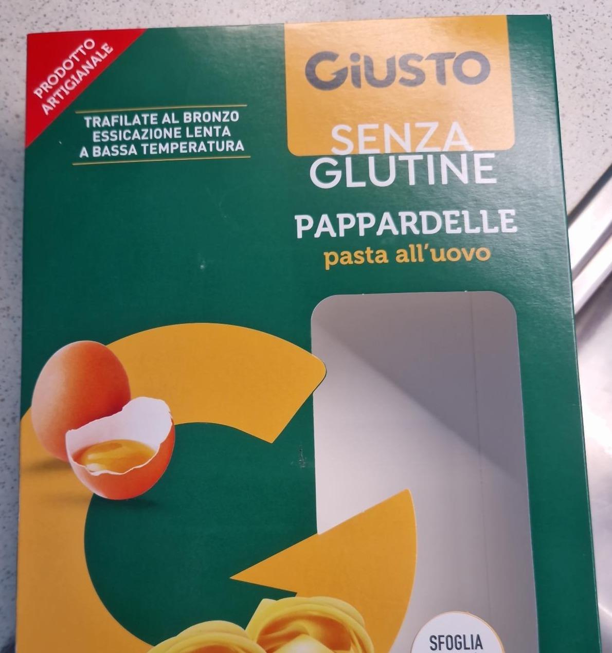 Fotografie - Pappardelle all'uovo senza glutine Giusto