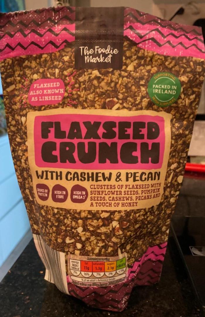 Fotografie - Flaxseed crunch with cashew & pecan The Foodie Market