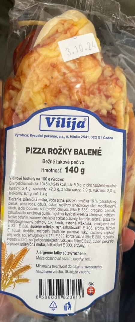 Fotografie - Pizza rožky balené Vilija