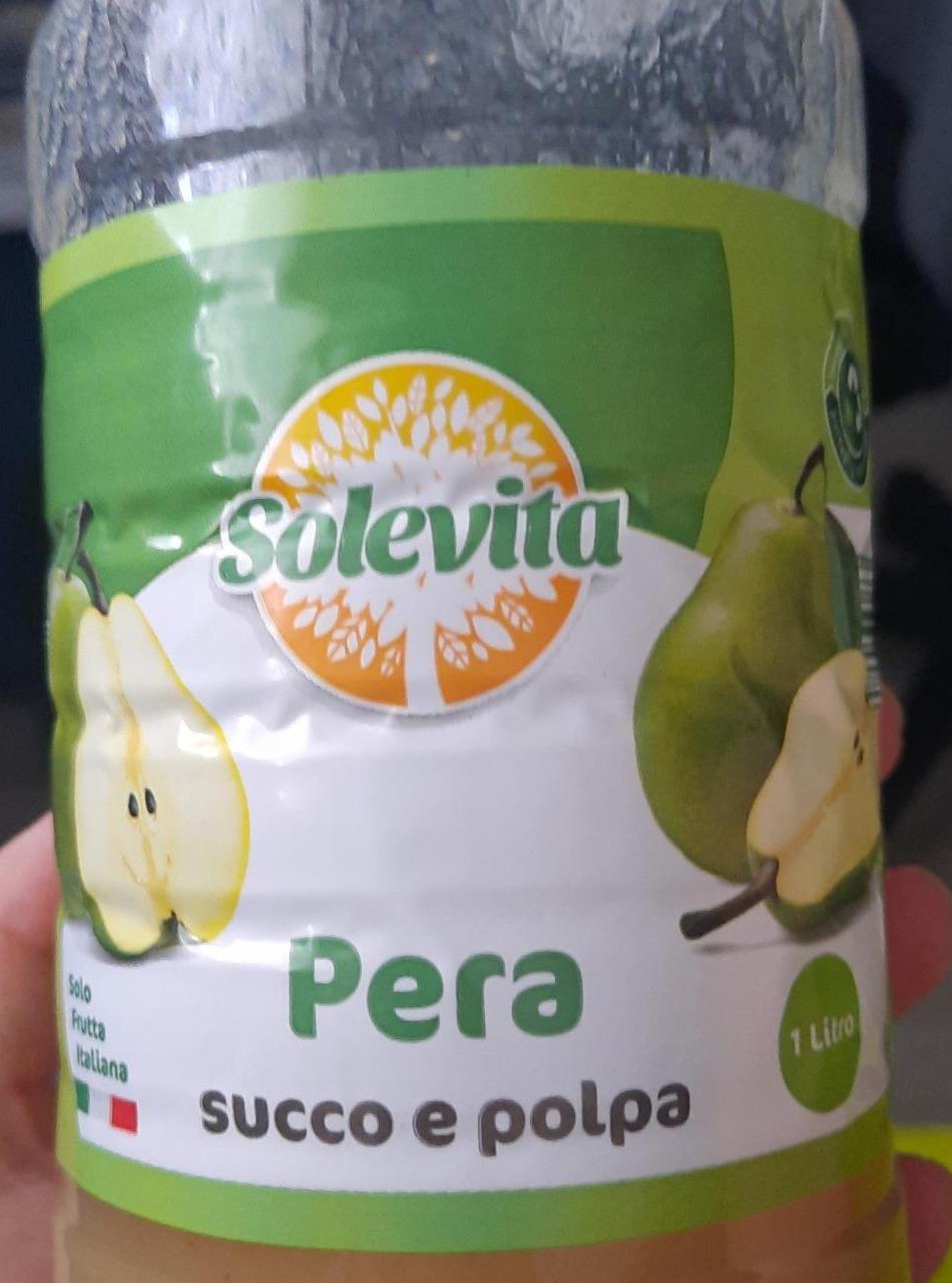 Fotografie - Pera succo e polpa Solevita