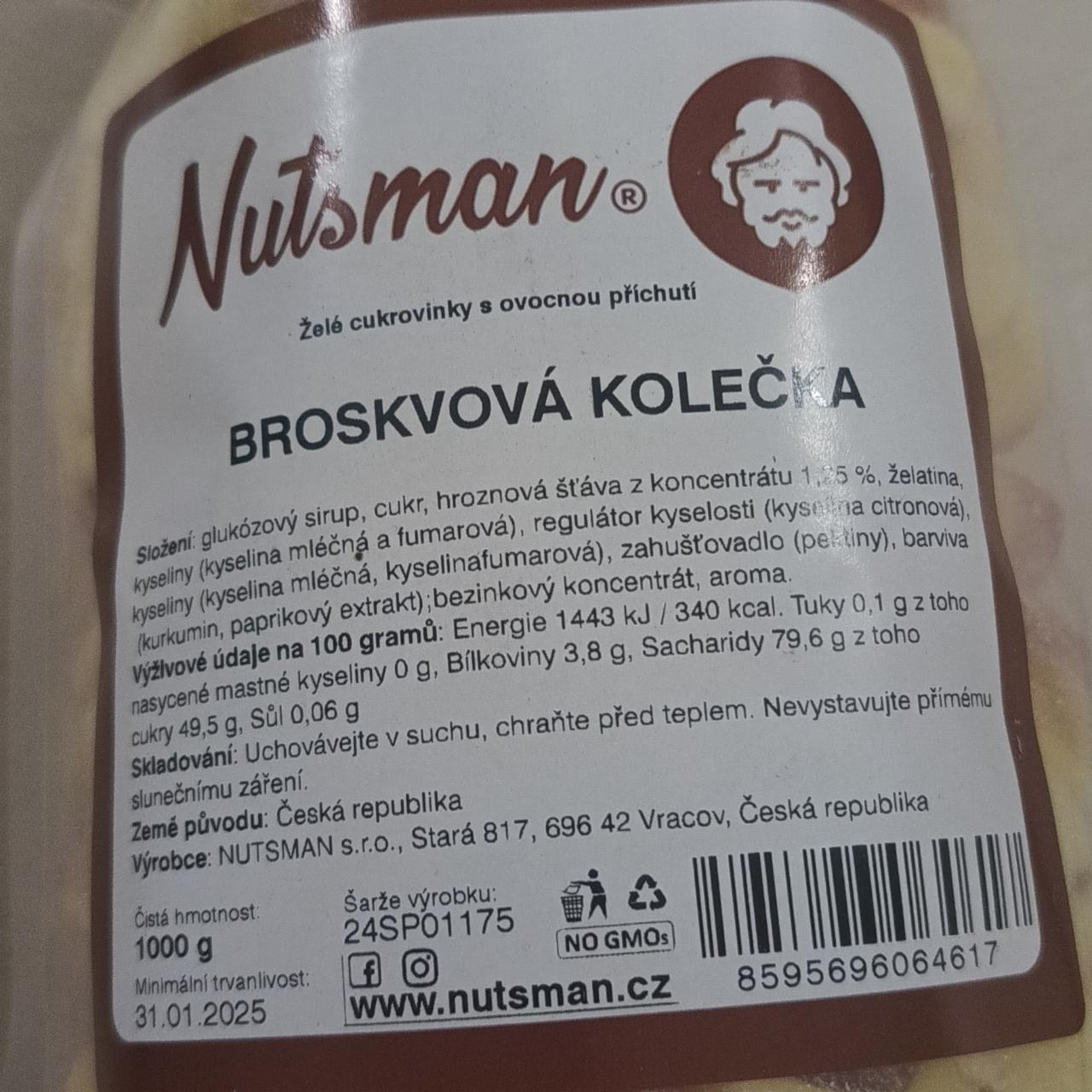 Fotografie - Broskvová kolečka Nutsman