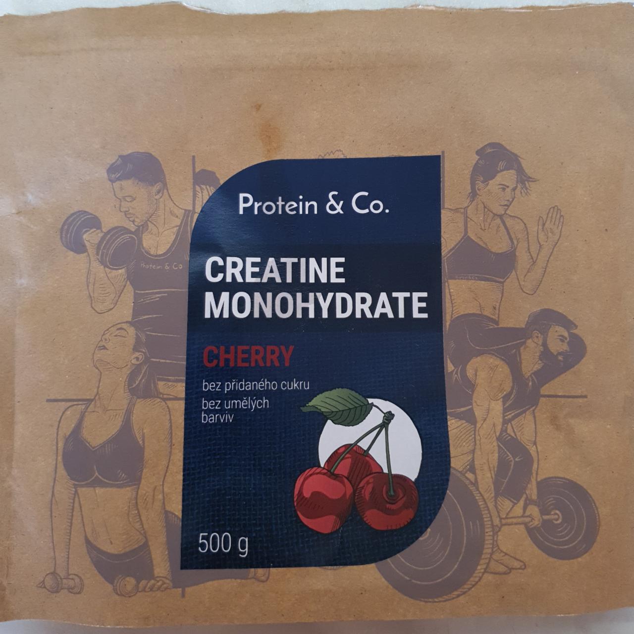 Fotografie - Creatine monohydrate cherry Protein & Co.