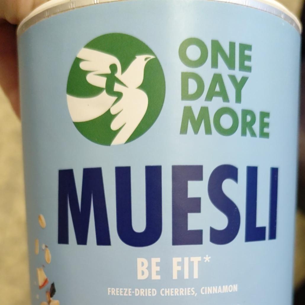 Fotografie - Muesli be fit freeze-dried cherries, cinnamon OneDayMore