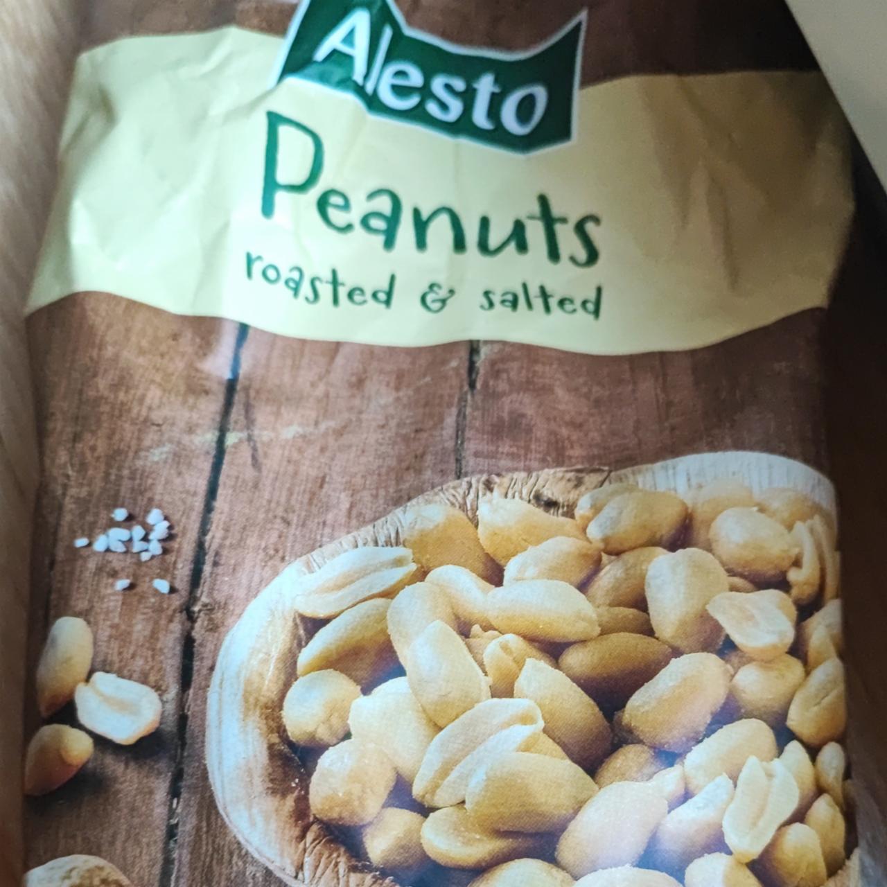 Fotografie - Peanuts roasted & salted Alesto