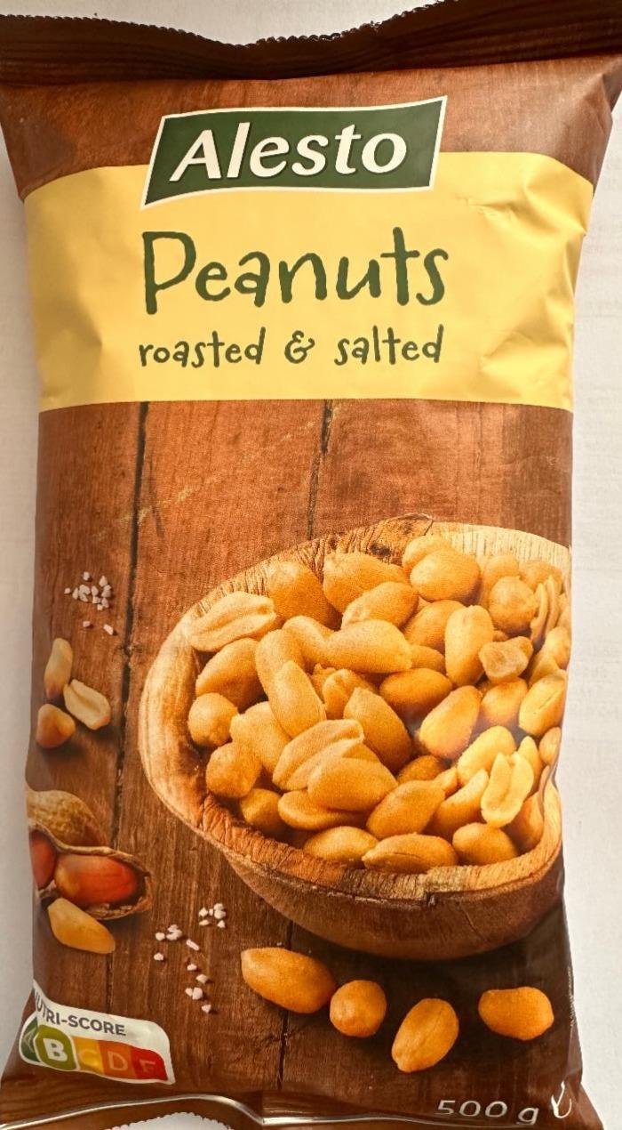 Fotografie - Peanuts roasted & salted Alesto