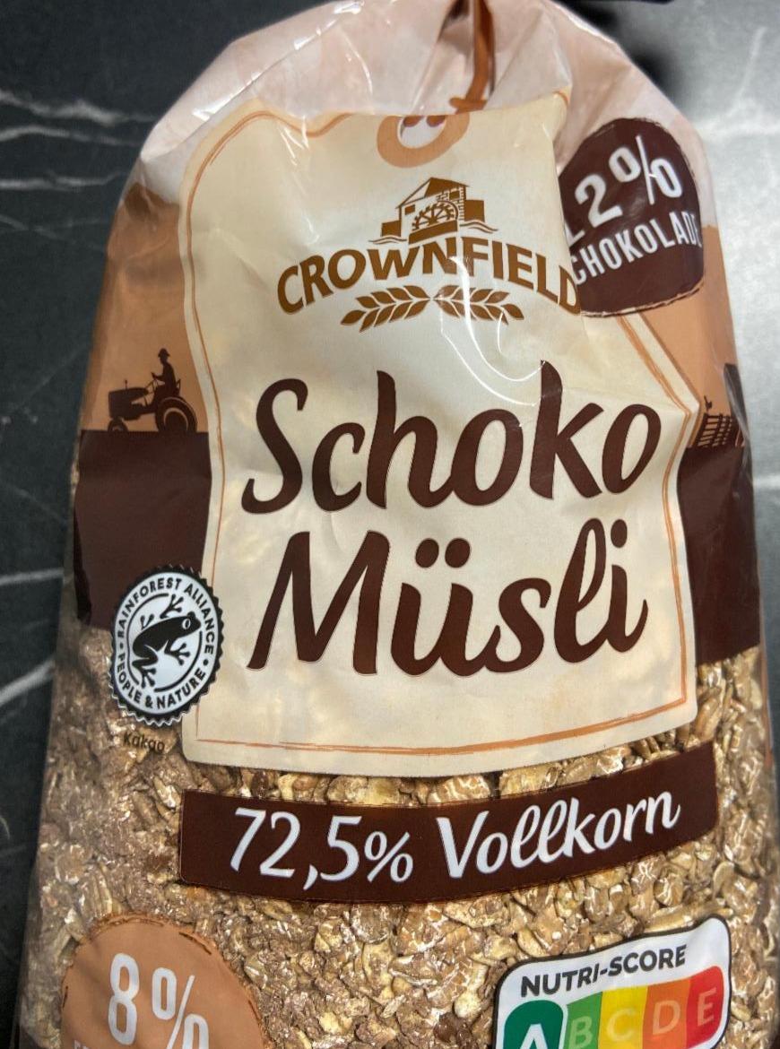 Fotografie - Schoko müsli Crownfield