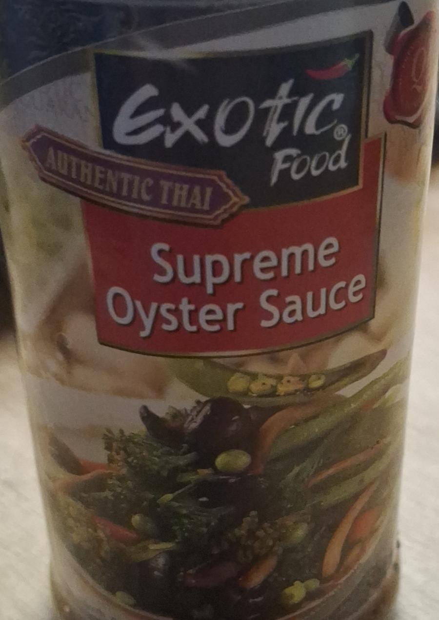 Fotografie - Supreme oyster sauce Exotic Food