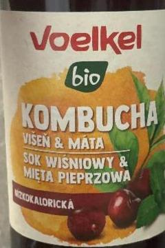 Fotografie - Kombucha Višeň & Máta Voelkel Bio