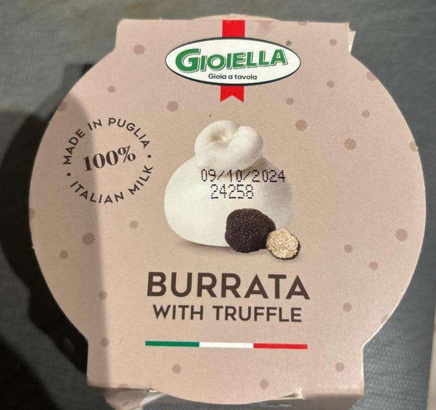 Fotografie - Burrata with truffle Gioiella