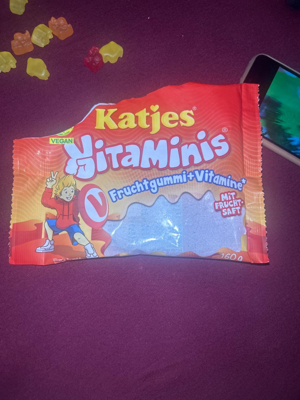 Fotografie - Vitaminis Fruchtgummi + Vitamine Katjes