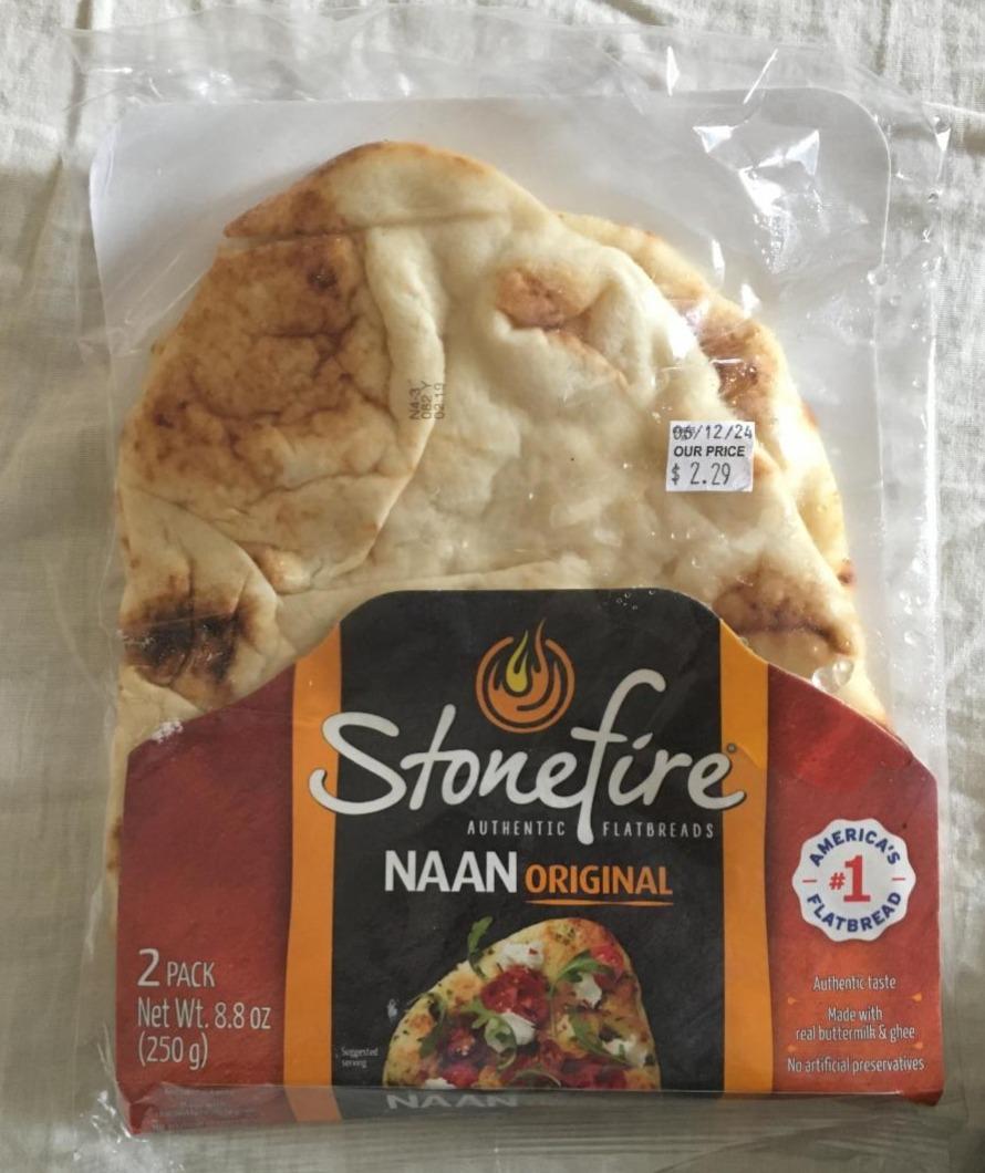 Fotografie - Naan original flatbreads Stonefire