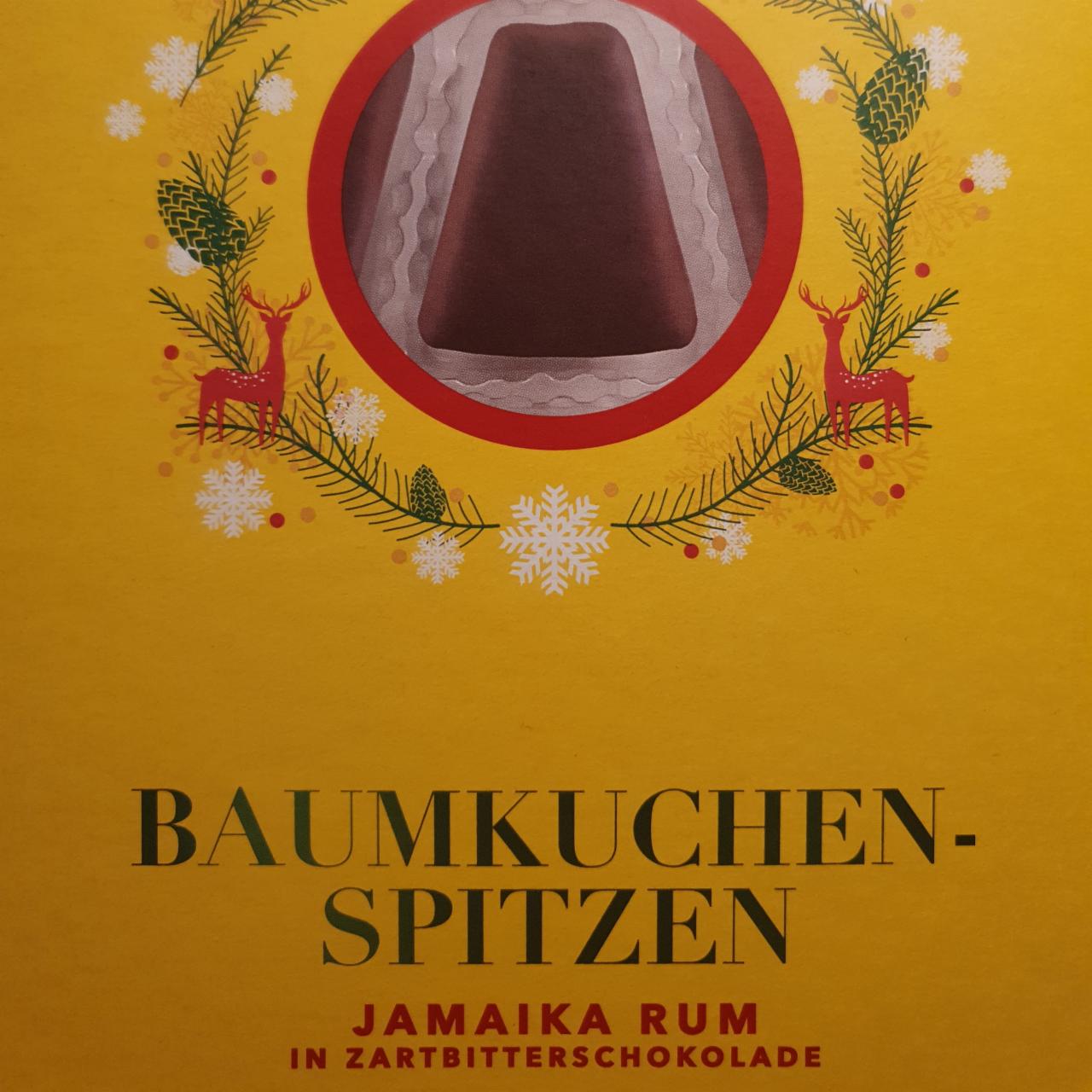 Fotografie - Baumkuchen-Spitzen Jamaika Rum in Zartbitterschokolade Kuchenmeister