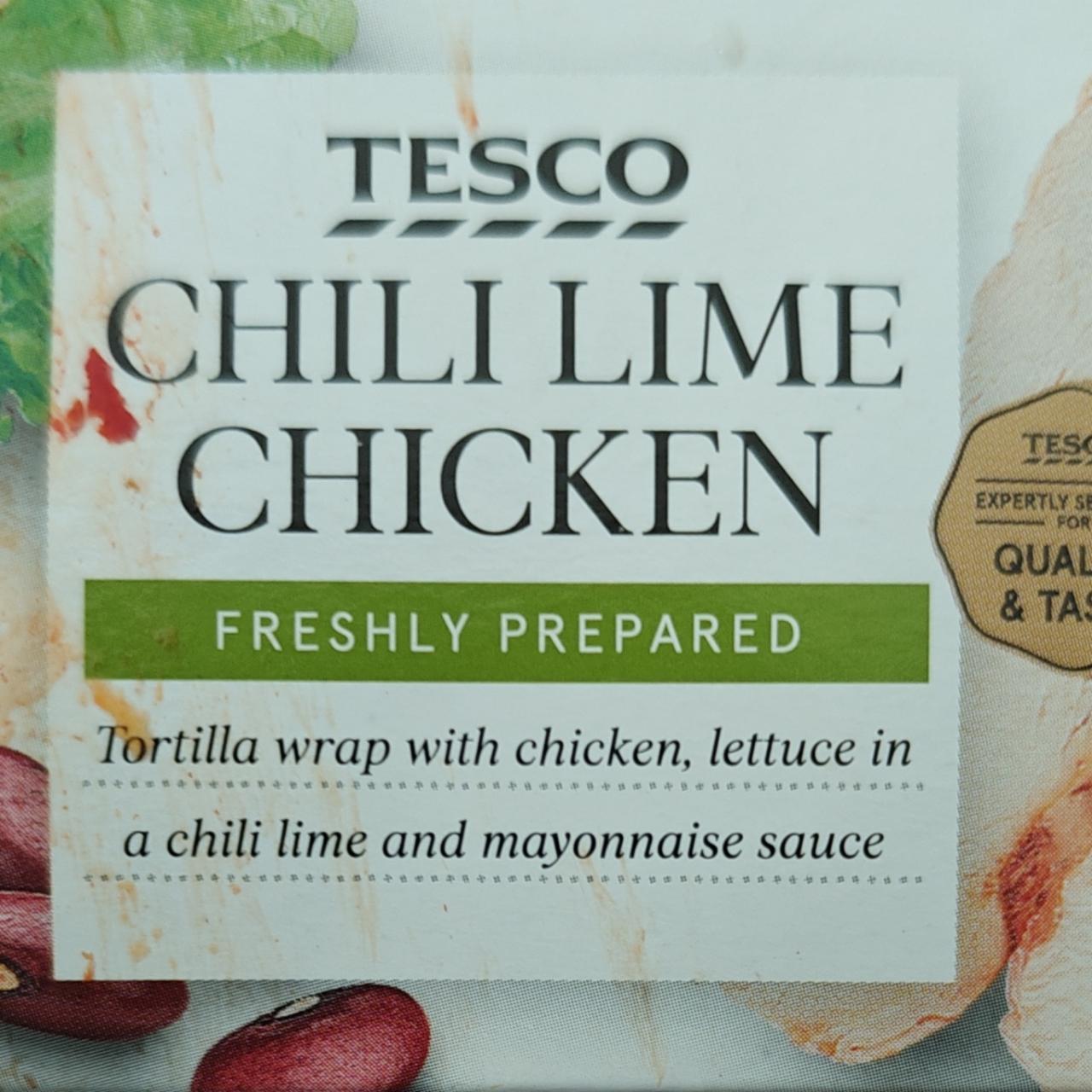 Fotografie - Chili lime chicken Tesco