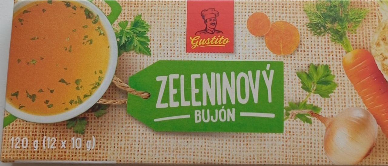 Fotografie - Zeleninový bujón Gustito