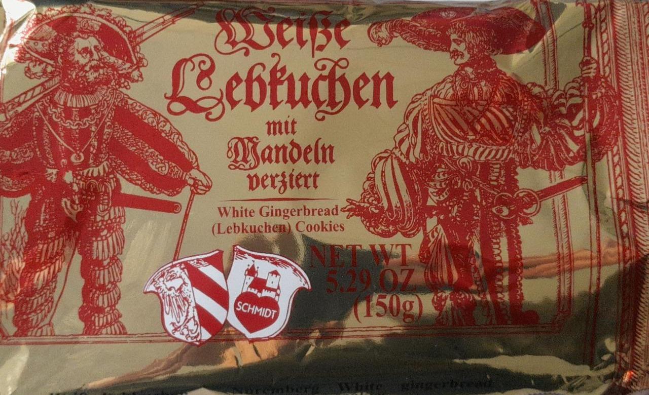 Fotografie - Weisse lebkuchen Schmidt