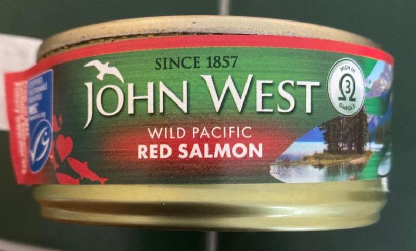 Fotografie - Wild pacific red salmon John West