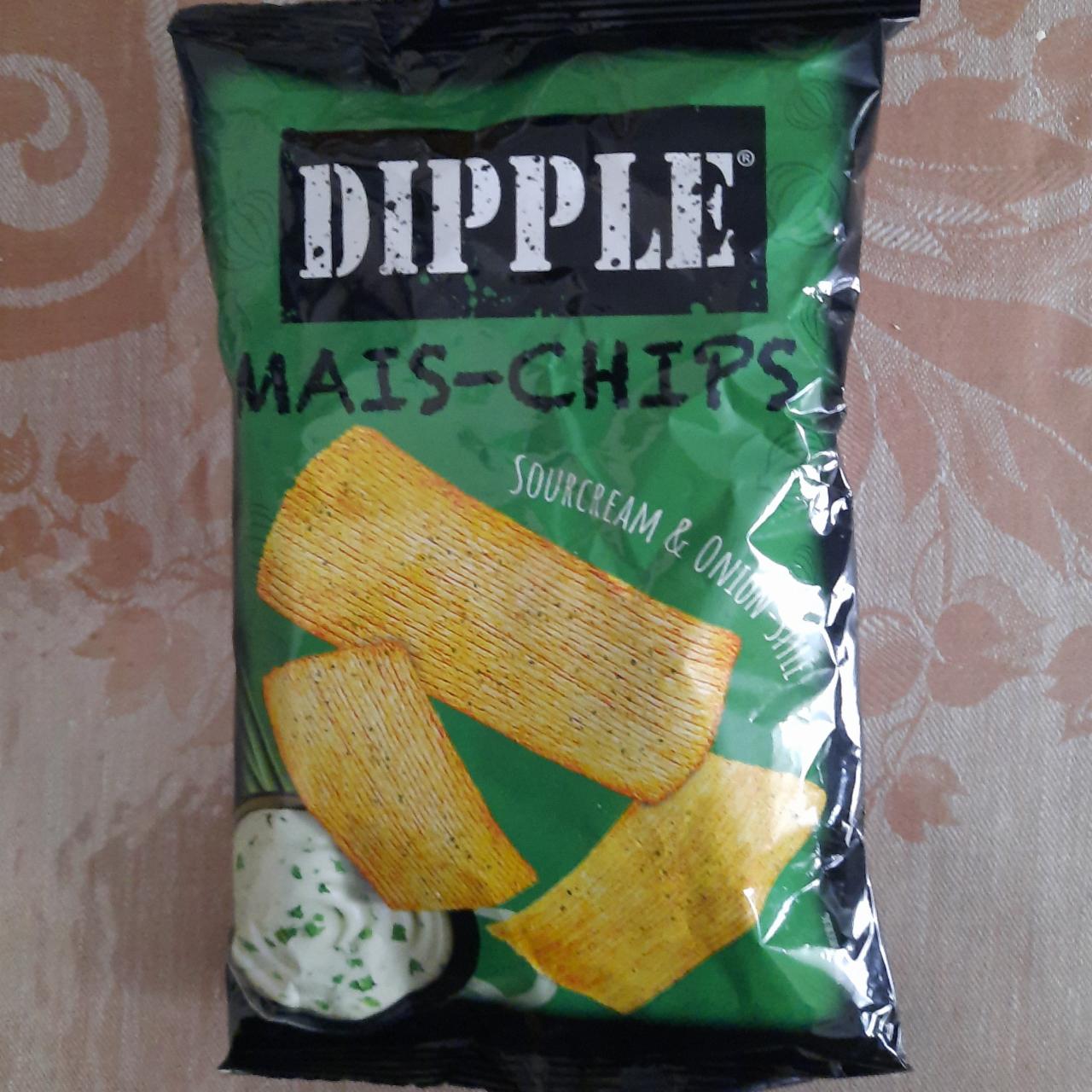 Fotografie - Mais-chips sourcream & onion-style Dipple