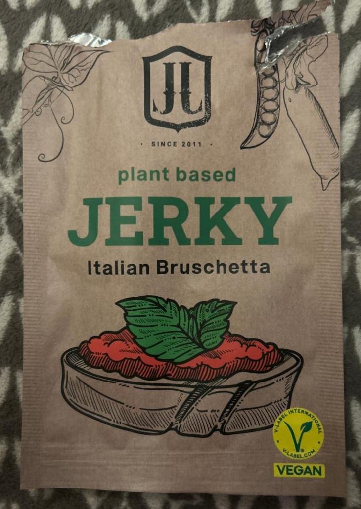 Fotografie - Plant based jerky Italian bruschetta JJ