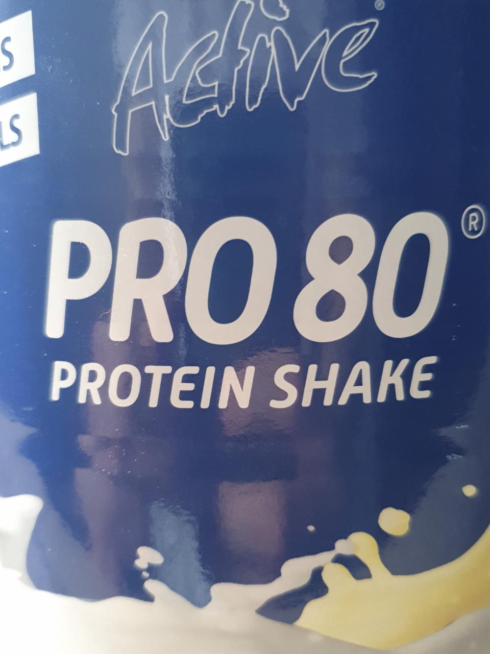 Fotografie - Active PRO 80 protein shake vanilla Inkospor