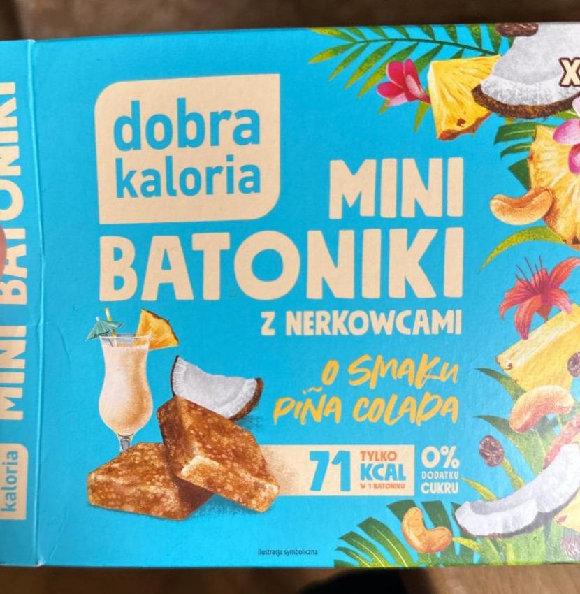 Fotografie - Mini batoniki z nerkowcami o smaku piña colada Dobra Kaloria