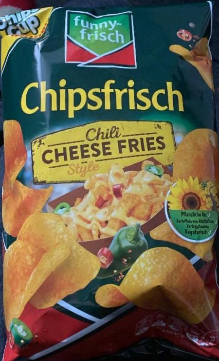 Fotografie - Chipsfrish chili cheese fries funny frisch