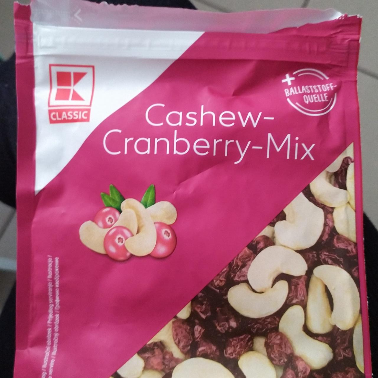 Fotografie - Cashew-Cranberry-Mix K-Classic