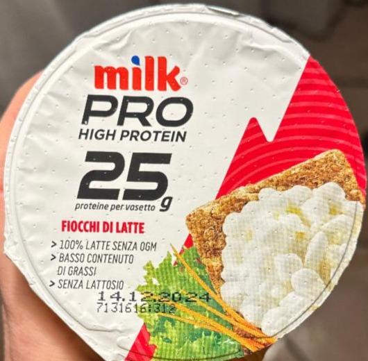 Fotografie - PRO High Protein Fiocchi di Latte senza lattosio Milk