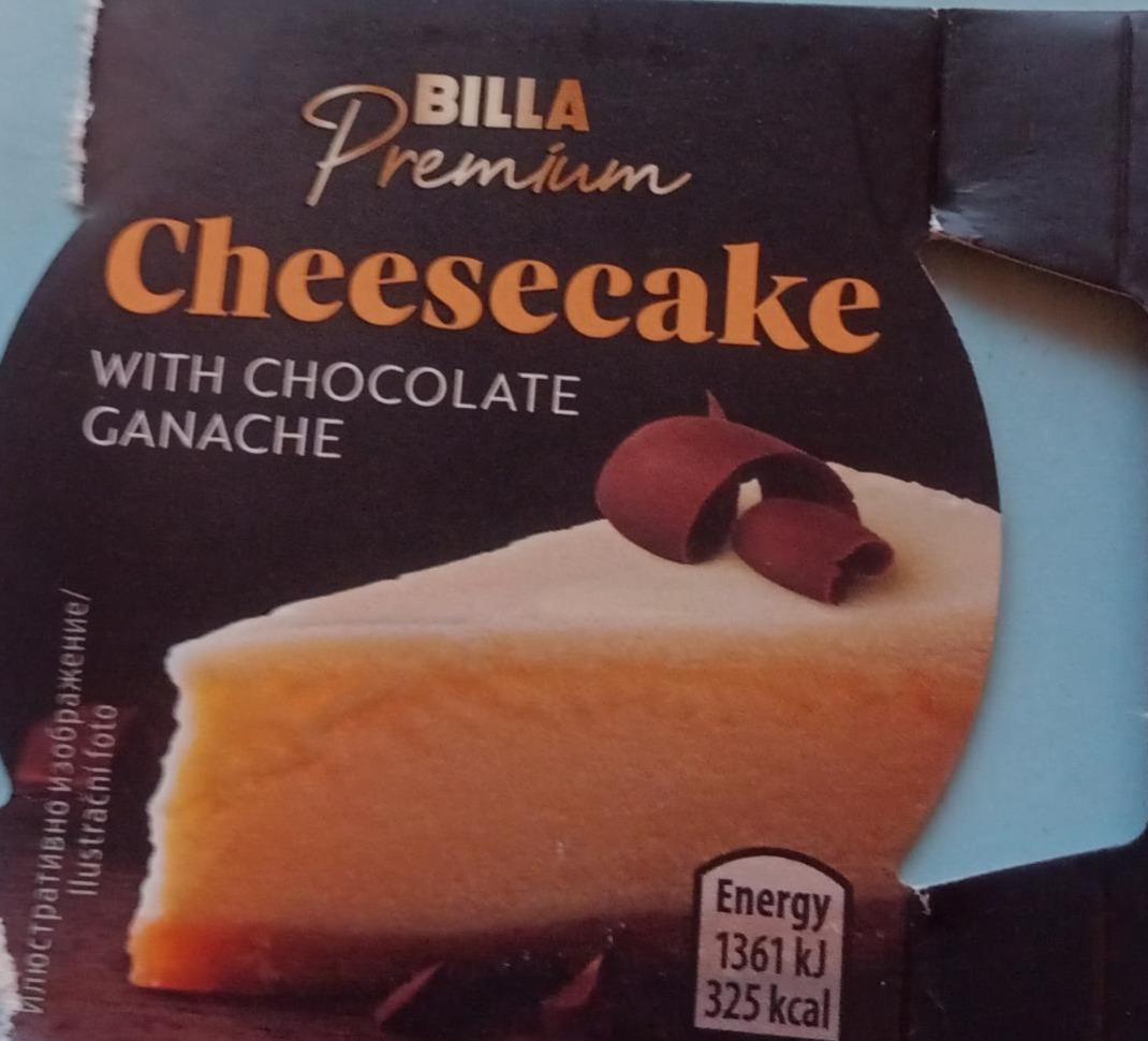 Fotografie - Cheesecake with chocolate ganache Billa Premium