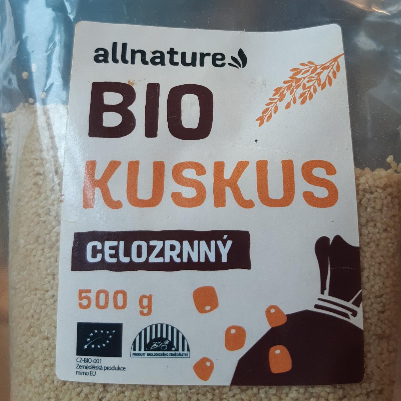 Fotografie - Bio kuskus celozrnný Allnature