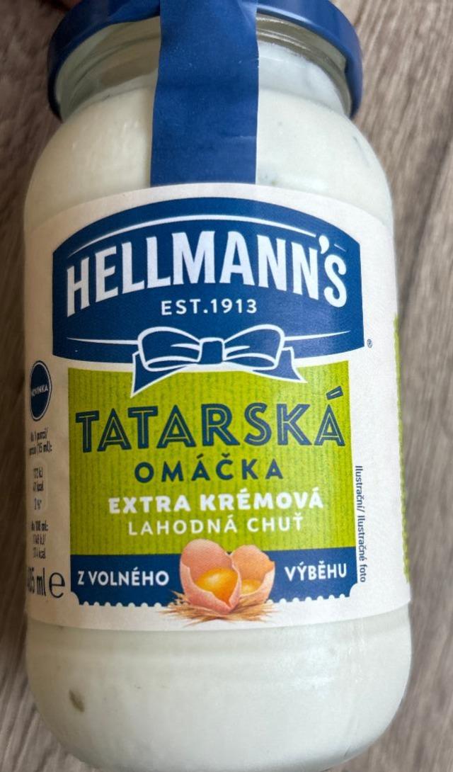 Fotografie - Tatarská omáčka extra krémová Hellmann's