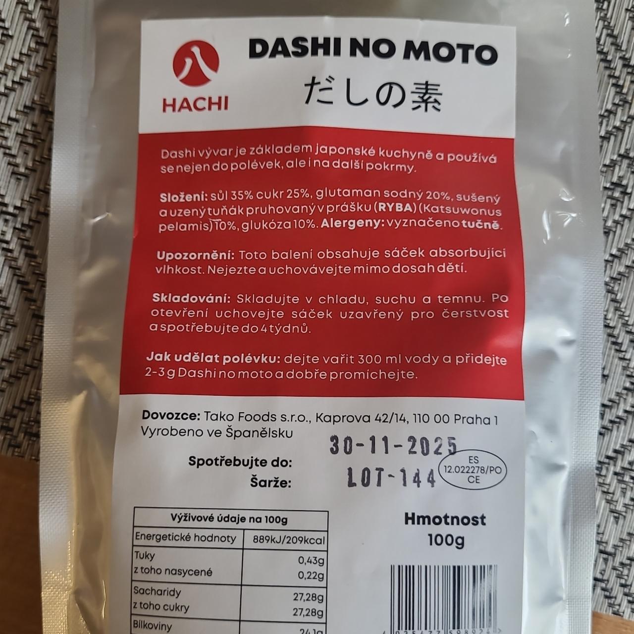 Fotografie - Dashi no moto Hachi